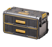 Ящик для инструмента DEWALT TOUGHSYSTEM DWST83529-1, выдвижной, 2 отделения, 51 л