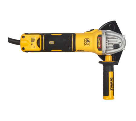 Угловая шлифмашина DEWALT DWE4357, 1700 Вт, 125 мм, 10500 об/мин (DWE4357-QS)