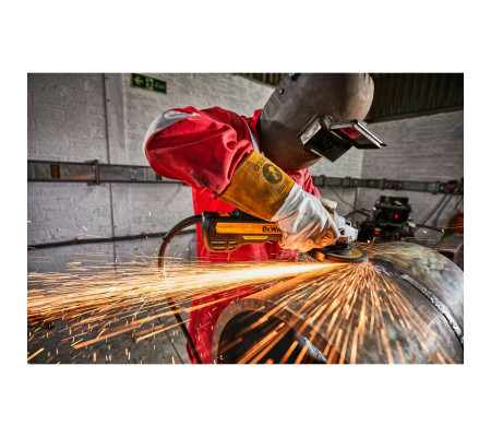 Угловая шлифмашина DEWALT DWE4357, 1700 Вт, 125 мм, 10500 об/мин (DWE4357-QS)