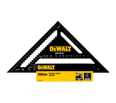 Кровельный угольник DEWALT DWHT25228-0, метрический, 30 см