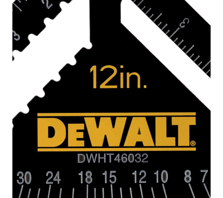 Кровельный угольник DEWALT DWHT46032, дюймовый, 30 см (12")
