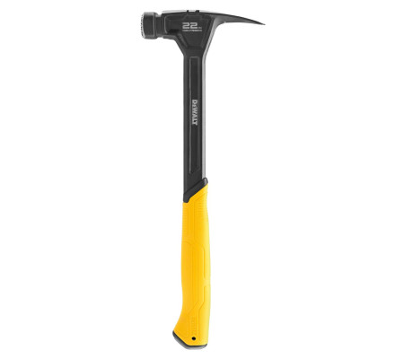 Молоток с прямым заострённым гвоздодёром DEWALT, 624 г (DWHT51005-0)