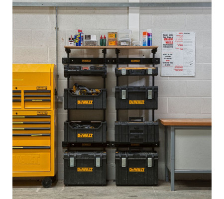 Настенный кронштейн DEWALT DWST1-75694, для крепления модулей системы TOUGHSYSTEM, до 200 кг