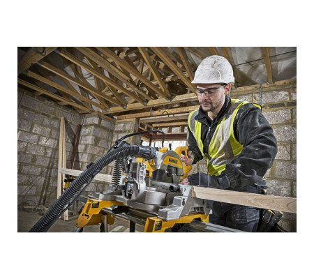 Торцовочная пила DEWALT DWS777, 1800 Вт, 216 мм, 6300 об/мин (DWS777-QS)