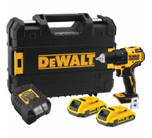 Аккумуляторная дрель-шуруповерт DEWALT DCD708D2T, 18 В, 1650 об/мин, с 2 АКБ 2 Ач и ЗУ, в кейсе TSTAK (DCD708D2T-QW)