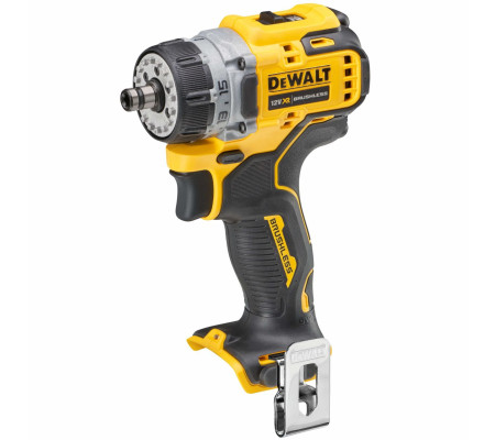 Дрель-шуруповерт DEWALT DCD703NT, 12 В, 58 Нм, 1500 об/мин, с набором насадок, без АКБ и ЗУ, в кейсе TSTAK (DCD703NT-XJ)