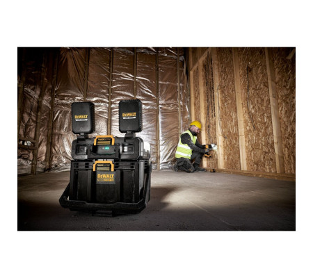 Ящик для инструмента DEWALT TOUGHSYSTEM DWST08061-1, c прожекторами, 4000 лм, 14 л