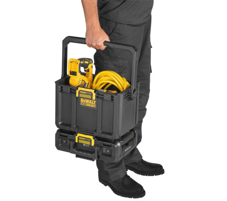 Ящик для инструмента DEWALT TOUGHSYSTEM DWST08061-1, c прожекторами, 4000 лм, 14 л