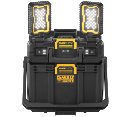 Ящик для инструмента DEWALT TOUGHSYSTEM DWST08061-1, c прожекторами, 4000 лм, 14 л