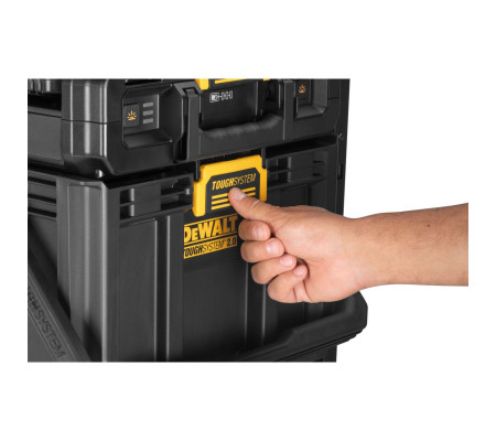 Ящик для инструмента DEWALT TOUGHSYSTEM DWST08061-1, c прожекторами, 4000 лм, 14 л