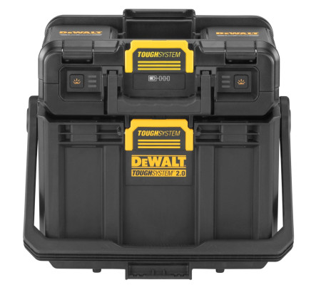 Ящик для инструмента DEWALT TOUGHSYSTEM DWST08061-1, c прожекторами, 4000 лм, 14 л
