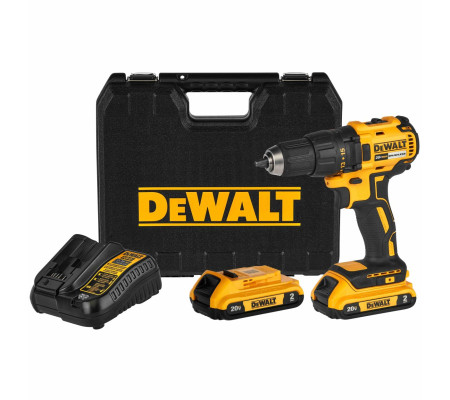 Аккумуляторная дрель-шуруповерт DEWALT DCD7771D2, 20 В, 1750 об/мин, с 2 АКБ 2 Ач и ЗУ, в кейсе (DCD7771D2-A9)