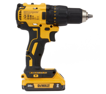 Аккумуляторная дрель-шуруповерт DEWALT DCD7771D2, 20 В, 1750 об/мин, с 2 АКБ 2 Ач и ЗУ, в кейсе (DCD7771D2-A9)