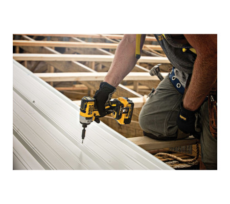 Аккумуляторный шуруповерт DEWALT DCF887P2, 18 В, 205 Нм, 3800 уд/мин, с 2 АКБ 5 Ач и ЗУ, в кейсе (DCF887P2-QW)