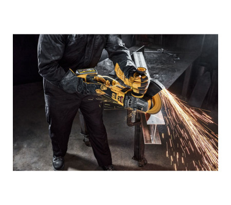 Аккумуляторная угловая шлифмашина DEWALT DCG460NK, 54 В, 230 мм, 6000 об/мин, без АКБ и ЗУ, в кейсе (DCG460NK-XJ)