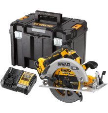 Аккумуляторная дисковая пила DEWALT DCS573P1T, 18/54 В, 190 мм, 5500 об/мин, с АКБ 5 Ач и ЗУ, в кейсе TSTAK (DCS573P1NT-XJ)