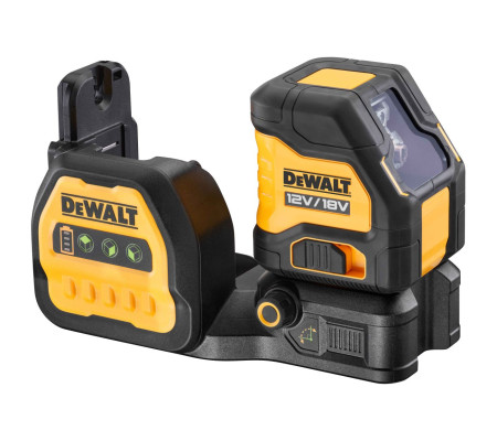 Аккумуляторный лазерный построитель плоскостей DEWALT DCE088NG18, 12/18 В, зеленый луч, 30 м, без АКБ и ЗУ, в кейсе TSTAK