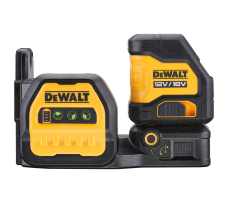 Аккумуляторный лазерный построитель плоскостей DEWALT DCE088NG18, 12/18 В, зеленый луч, 30 м, без АКБ и ЗУ, в кейсе TSTAK