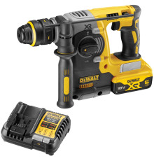 Аккумуляторный перфоратор DEWALT DCH273P1, 18 В, 2.1 Дж, 4600 уд/мин, с АКБ 5 Ач и ЗУ (DCH273P1N-XJ)