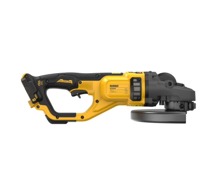 Аккумуляторная угловая шлифмашина DEWALT DCG460Y1K, 54 В, 230 мм, 6000 об/мин, с АКБ 2 Ач и ЗУ, в кейсе (DCG460Y1NK-XJ)