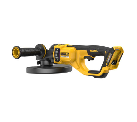 Аккумуляторная угловая шлифмашина DEWALT DCG460Y1K, 54 В, 230 мм, 6000 об/мин, с АКБ 2 Ач и ЗУ, в кейсе (DCG460Y1NK-XJ)