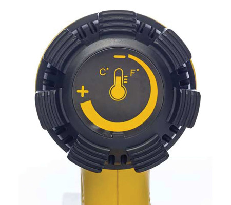 Пистолет горячего воздуха DEWALT D26411, 1800 Вт, 600°С, 450 л/мин (D26411-QS)
