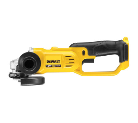 Аккумуляторная угловая шлифмашина DEWALT DCG412NT, 18 В, 125 мм, 7000 об/мин, без АКБ и ЗУ, в кейсе TSTAK