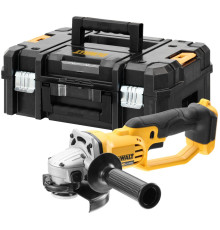 Аккумуляторная угловая шлифмашина DEWALT DCG412NT, 18 В, 125 мм, 7000 об/мин, без АКБ и ЗУ, в кейсе TSTAK