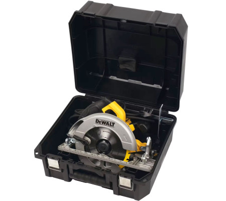 Дисковая пила DEWALT DWE576K, 1600 Вт, 190 мм, 5200 об/мин, в кейсе (DWE576K-QS)