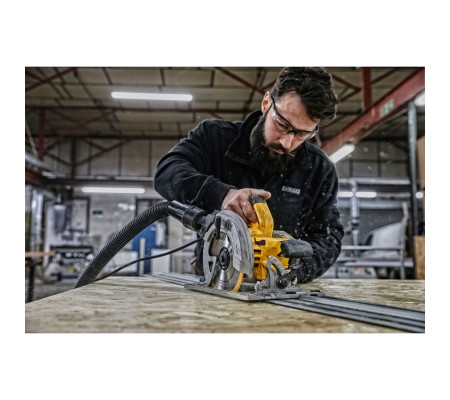 Дисковая пила DEWALT DWE576K, 1600 Вт, 190 мм, 5200 об/мин, в кейсе (DWE576K-QS)