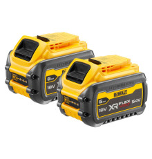 Аккумулятор DEWALT FLEXVOLT DCB546, Li-Ion, 18/54 В, 6/2 Ач, 2 шт. (DCB546T2-XJ)