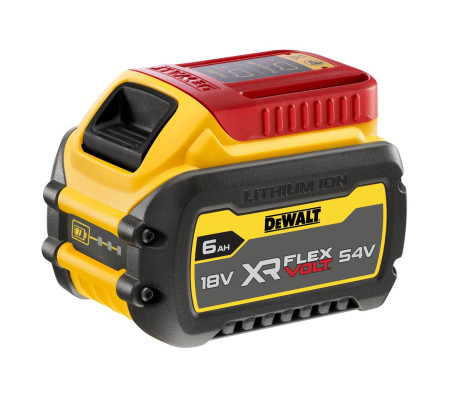 Аккумулятор DEWALT FLEXVOLT DCB546, Li-Ion, 18/54 В, 6/2 Ач, 2 шт. (DCB546T2-XJ)