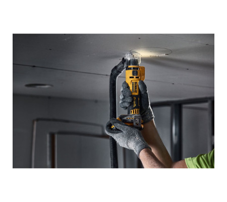 Аккумуляторный фрезер для гипсокартона DEWALT DCE555N, 18 В, 26000 об/мин, без АКБ и ЗУ (DCE555N-XJ)