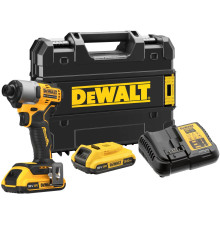 Аккумуляторный шуруповерт DEWALT DCF840D2T, 18 В, 192 Нм, 4200 уд/мин, с 2 АКБ 2 Ач и ЗУ, в кейсе TSTAK (DCF840D2T-QW)