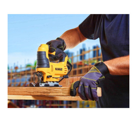 Лобзик DEWALT DWE349, 650 Вт, 3200 ход/мин, 20 мм (DWE349-QS)