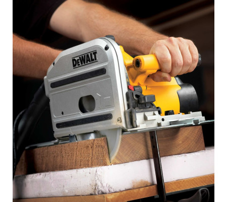 Дисковая пила DEWALT DWS520KT, 1300 Вт, 165 мм, 4000 об/мин, в кейсе TSTAK (DWS520KT-QS)