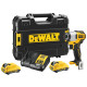 Аккумуляторный бесщеточный ударный шуруповерт DEWALT, 12 В, 163 Нм, 3600 уд/мин, 2850 об/мин, c 2 АКБ 2 Ач и ЗУ, в кейсе TSTAK, DCF801D2