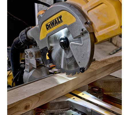 Торцовочная пила DEWALT DWS771, 1550 Вт, 216 мм, 5200 об/мин (DWS771-QS)