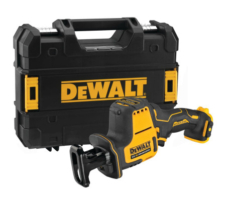 Аккумуляторная сабельная пила DEWALT DCS312NT, 12 В, 2800 ход/мин, 16 мм, без АКБ и ЗУ, в кейсе TSTAK (DCS312NT-XJ)