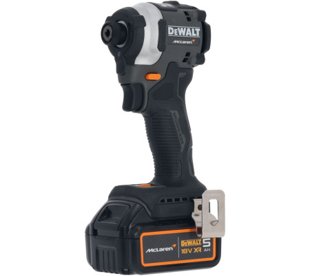 Аккумуляторный набор DEWALT McLaren Limited Edition DCK200MP2T: дрель-шуруповерт + шуруповерт, с 2 АКБ 5 Ач и ЗУ, в кейсе TSTAK