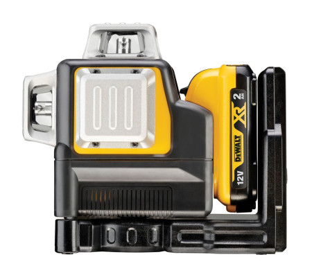 Аккумуляторный лазерный нивелир DEWALT DCE089D1G, 12 В, зеленый луч, 35 м, с АКБ 2 Ач и ЗУ, в кейсе TSTAK (DCE089D1G-QW)