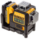 Аккумуляторный лазерный нивелир DEWALT DCE089D1G, 12 В, зеленый луч, 35 м, с АКБ 2 Ач и ЗУ, в кейсе TSTAK (DCE089D1G-QW)