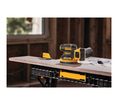 Аккумуляторная эксцентриковая шлифмашина DEWALT DCW210NT, 18 В, 125 мм, 12000 кол/мин, без АКБ и ЗУ, в кейсе TSTAK