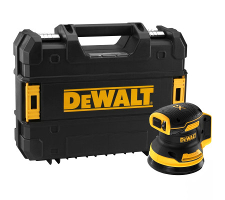 Аккумуляторная эксцентриковая шлифмашина DEWALT DCW210NT, 18 В, 125 мм, 12000 кол/мин, без АКБ и ЗУ, в кейсе TSTAK