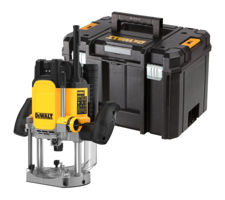 Вертикальный фрезер DEWALT DWE625KT, 2300 Вт, 22000 об/мин, 80 мм, в кейсе TSTAK (DWE625KT-QS)