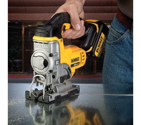 Аккумуляторный лобзик DEWALT DCS331NT, 18 В, 3000 ход/мин, 26 мм, без АКБ и ЗУ, в кейсе TSTAK (DCS331NT-XJ)