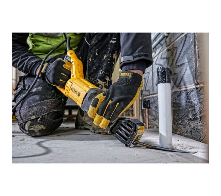 Сабельная пила DEWALT DWE305PK, 1100 Вт, 2800 ход/мин, 29 ход/мин, в кейсе (DWE305PK-QS)