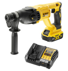 Аккумуляторный перфоратор DEWALT DCH133P1, 18 В, 2.6 Дж, 5500 уд/мин, с АКБ 5 Ач и ЗУ (DCH133P1N-XJ)
