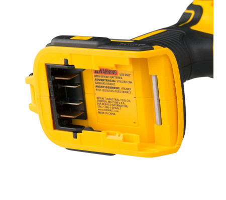 Аккумуляторная прямошлифовальная машина DEWALT DCG426P1, 18 В, 38 мм, 25000 об/мин, с АКБ 5 Ач и ЗУ (DCG426P1N-XJ)