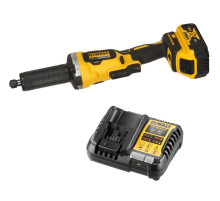 Аккумуляторная прямошлифовальная машина DEWALT DCG426P1, 18 В, 38 мм, 25000 об/мин, с АКБ 5 Ач и ЗУ (DCG426P1N-XJ)